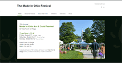 Desktop Screenshot of madeinohiofestival.org